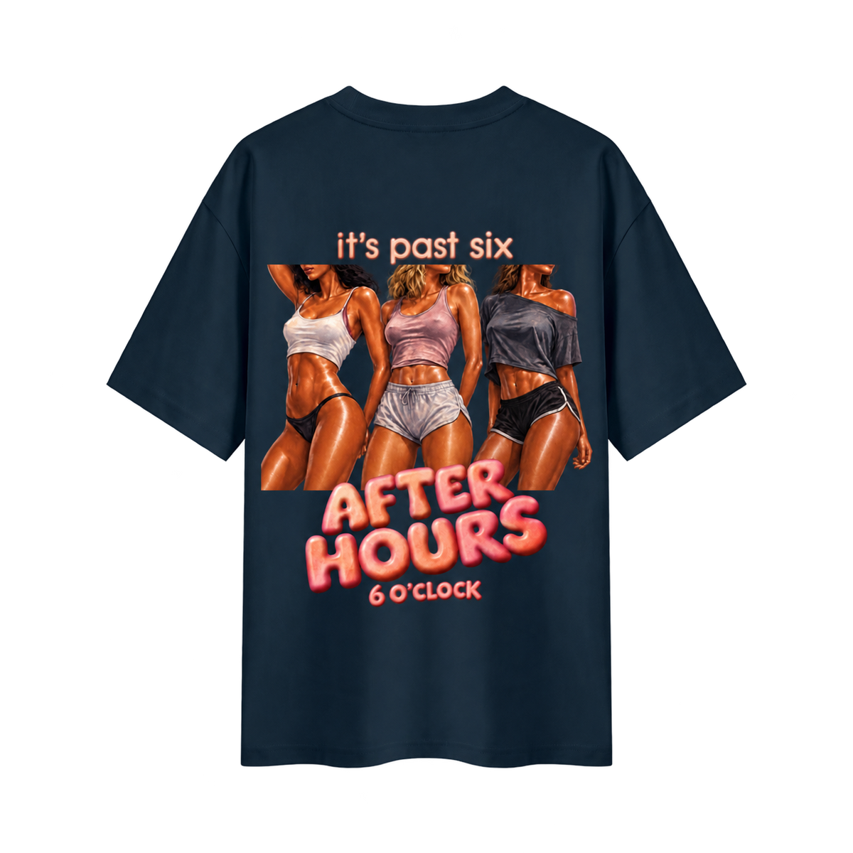 AFTER HOURS Tee White Back