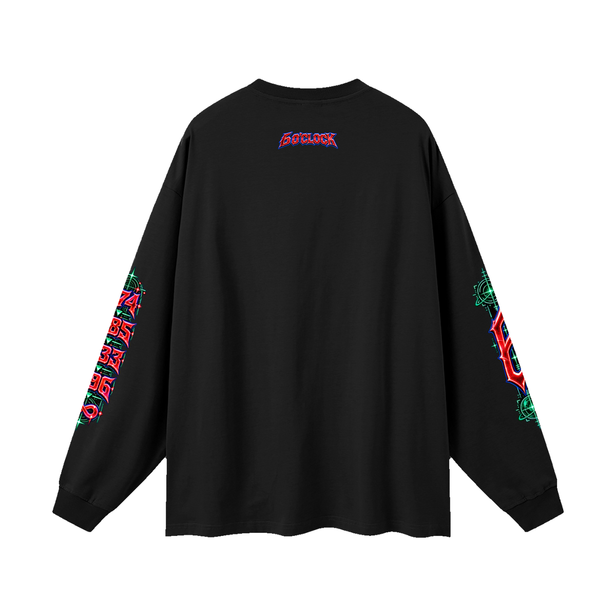 MISSION Long Sleeve Tee Black Back