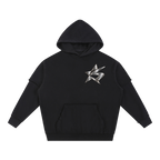 RYDER Hoodie Black Front