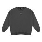 Black,crewneck,tops