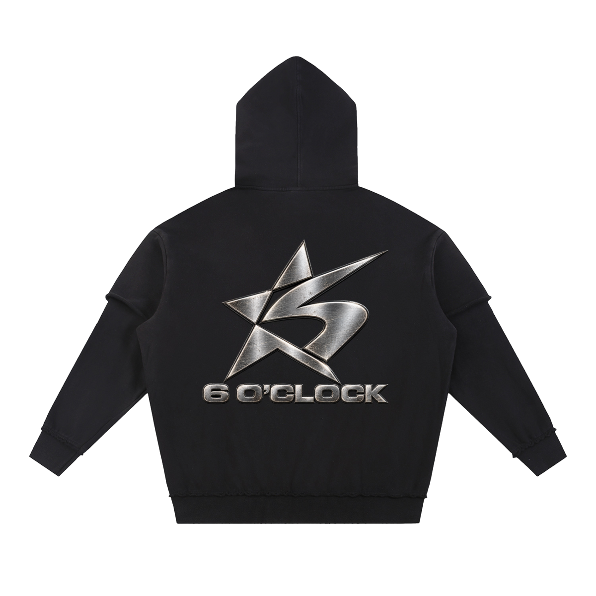 RYDER Hoodie Black Back