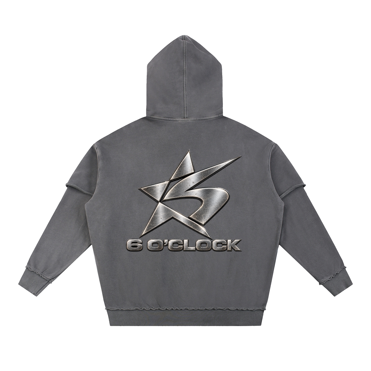 RYDER Hoodie Dark Gray Back