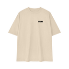 6 O'CLOCK Tee Gray Apricot Front