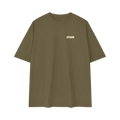 6 O'CLOCK Tee Gray Green Front