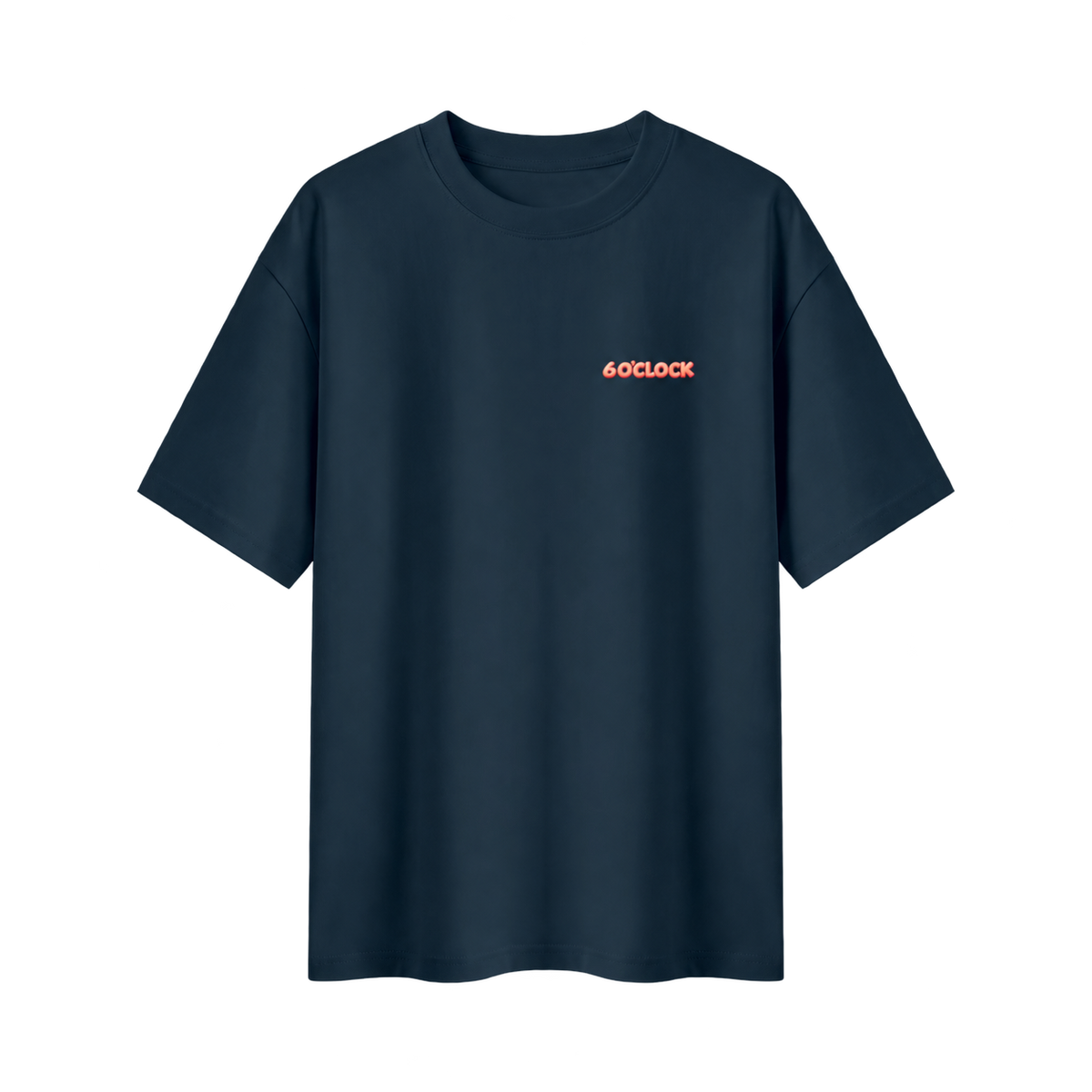 AFTER HOURS Tee Navy Blue Front