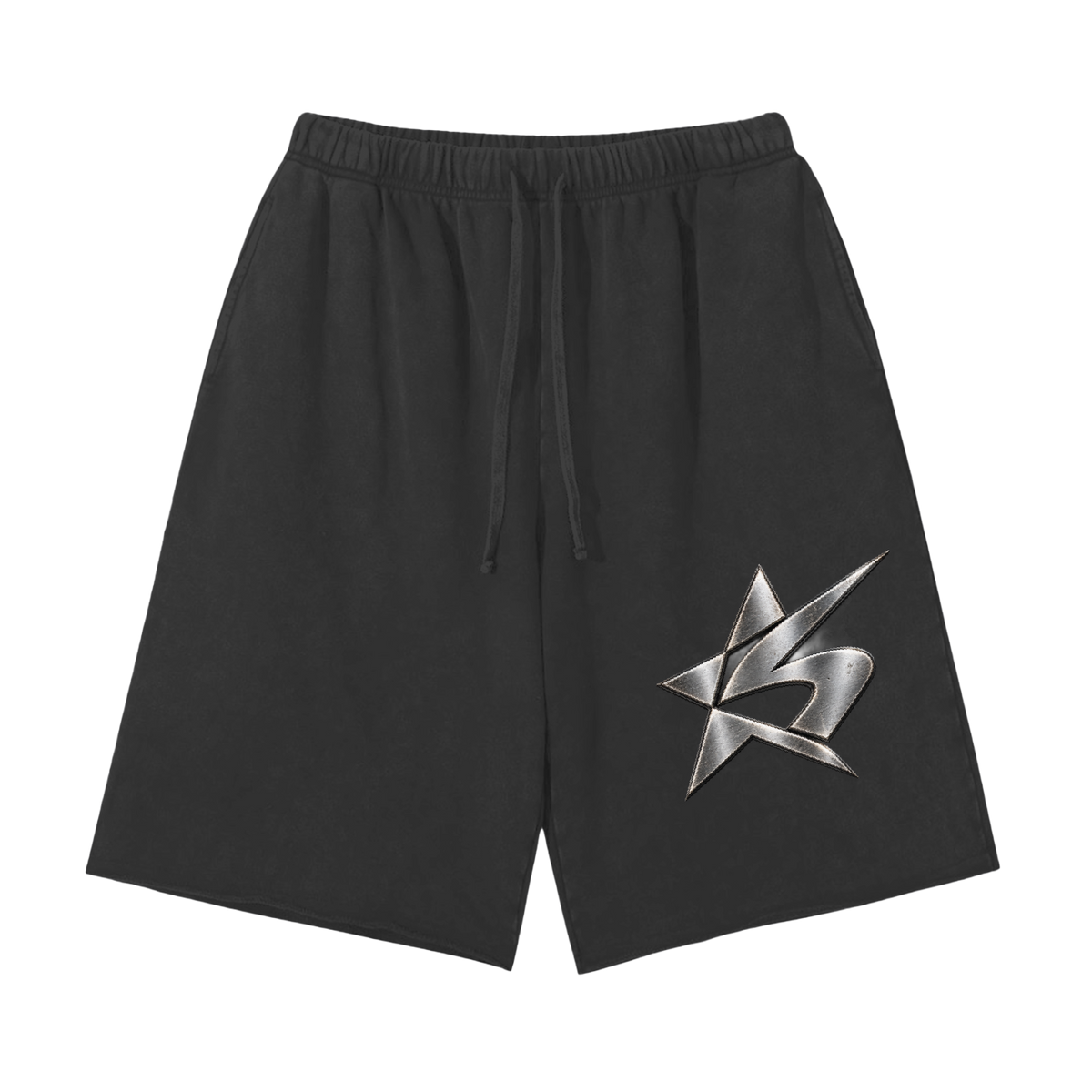 RYDER Shorts Black Front