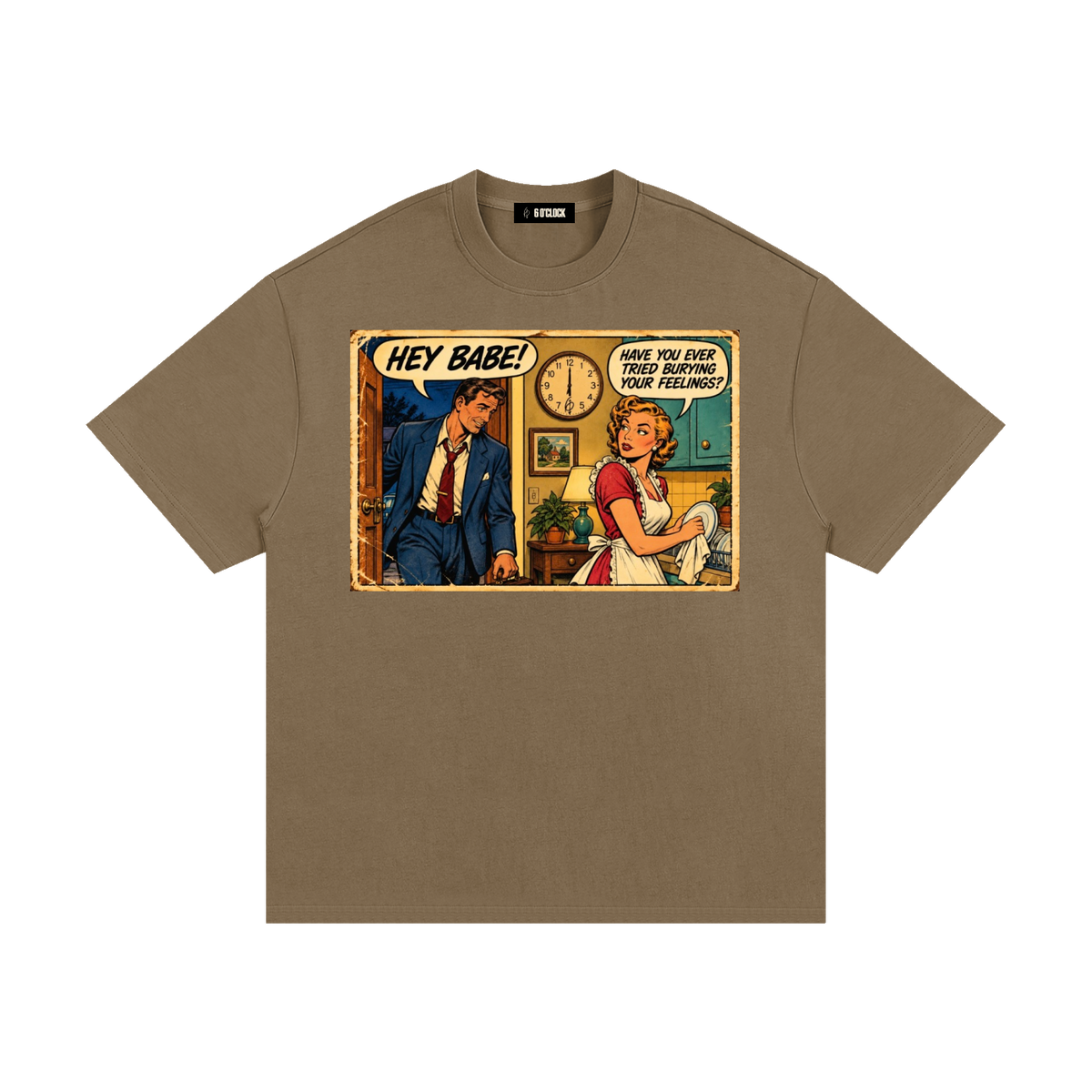 PLIGHT Tee Coffee Front