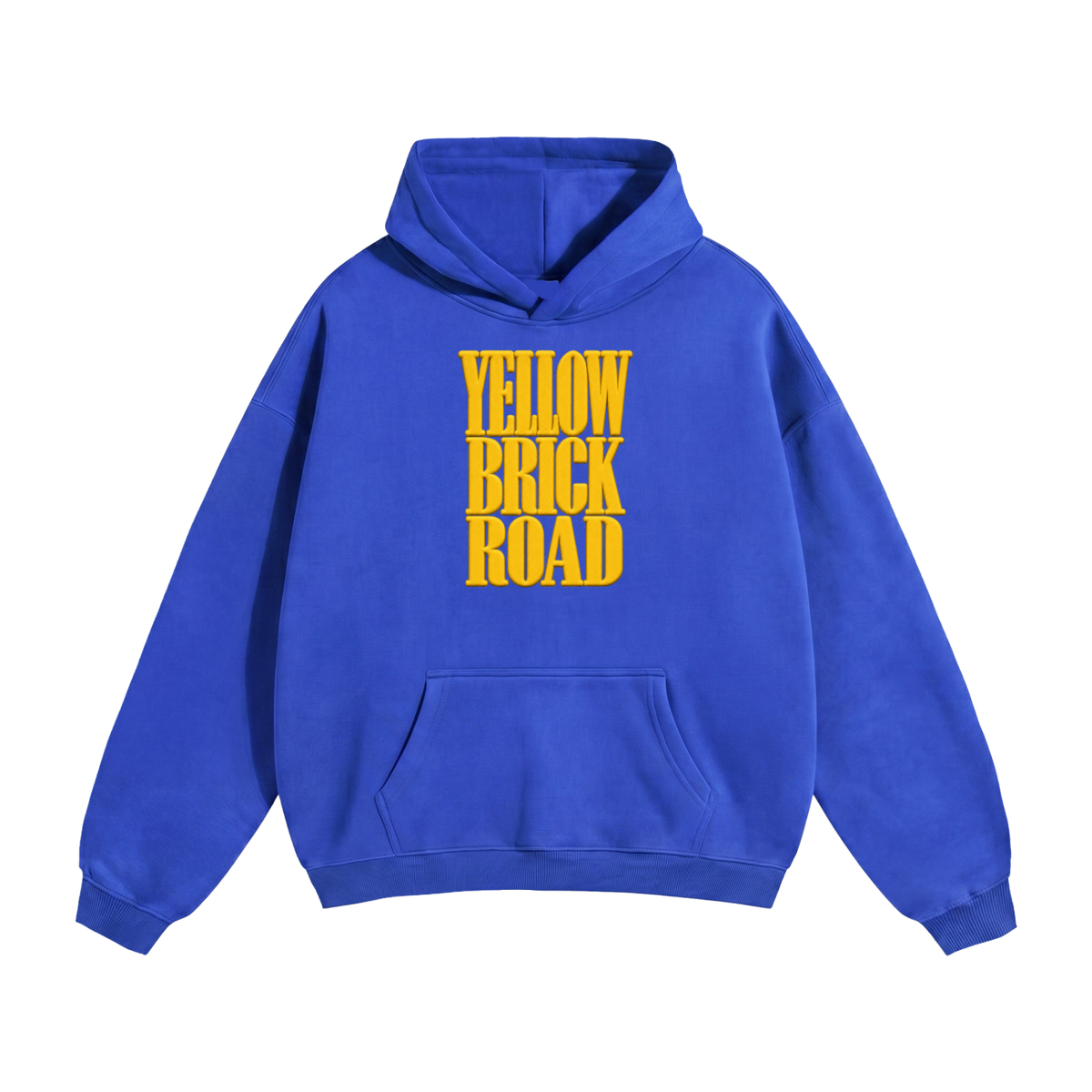 YBR Hoodie Klein Blue Front