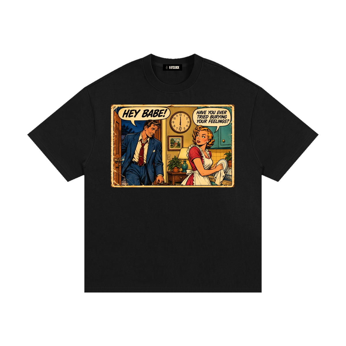 PLIGHT Tee Black Front